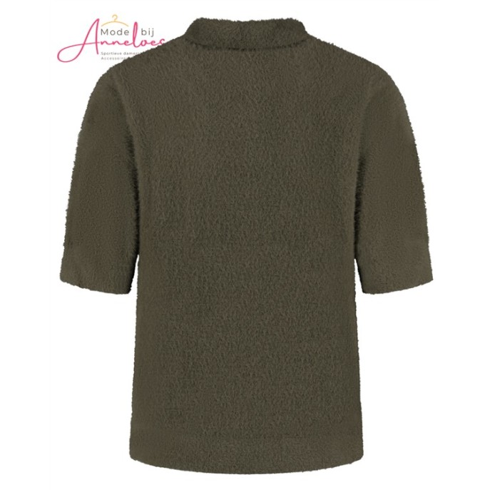 Lady Day Pullover polo Tesely Fluffy Deep Forest Lady Day Pullover polo Tesely Fluffy Deep Forest